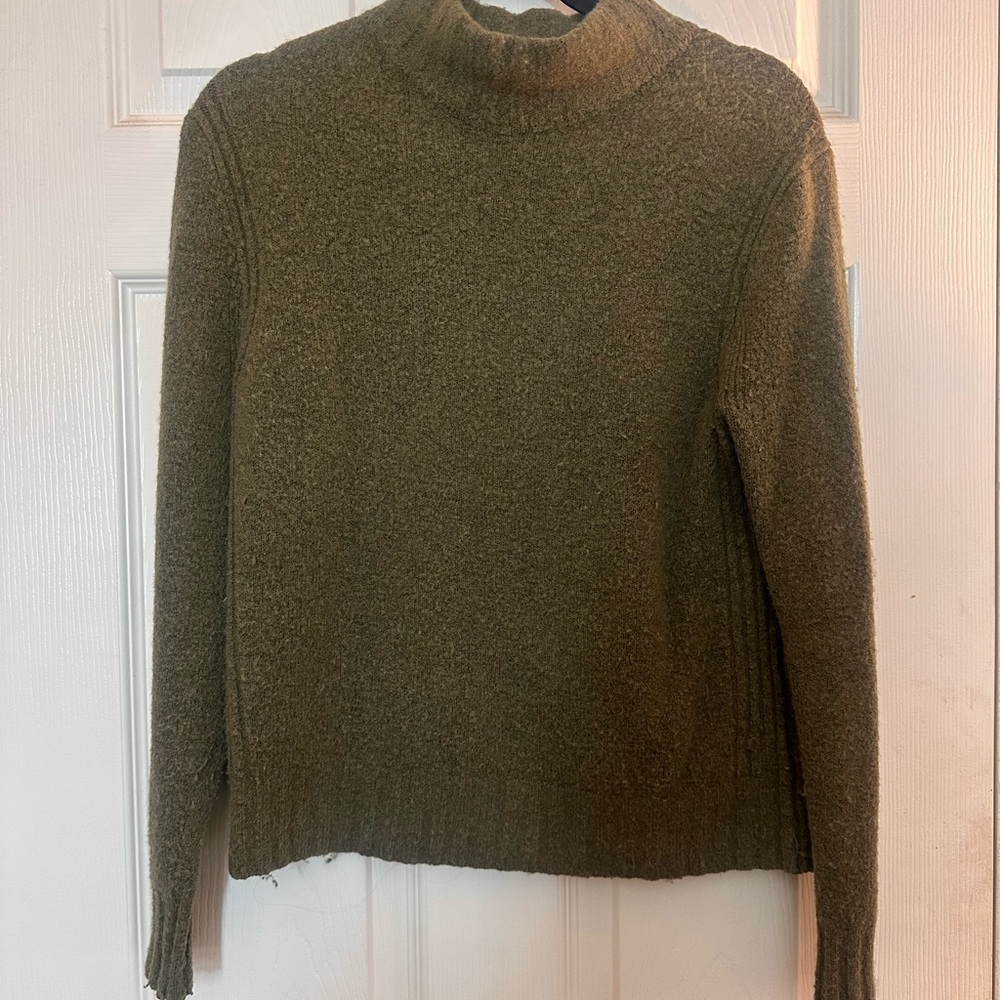 Olive Green Women's Sweater